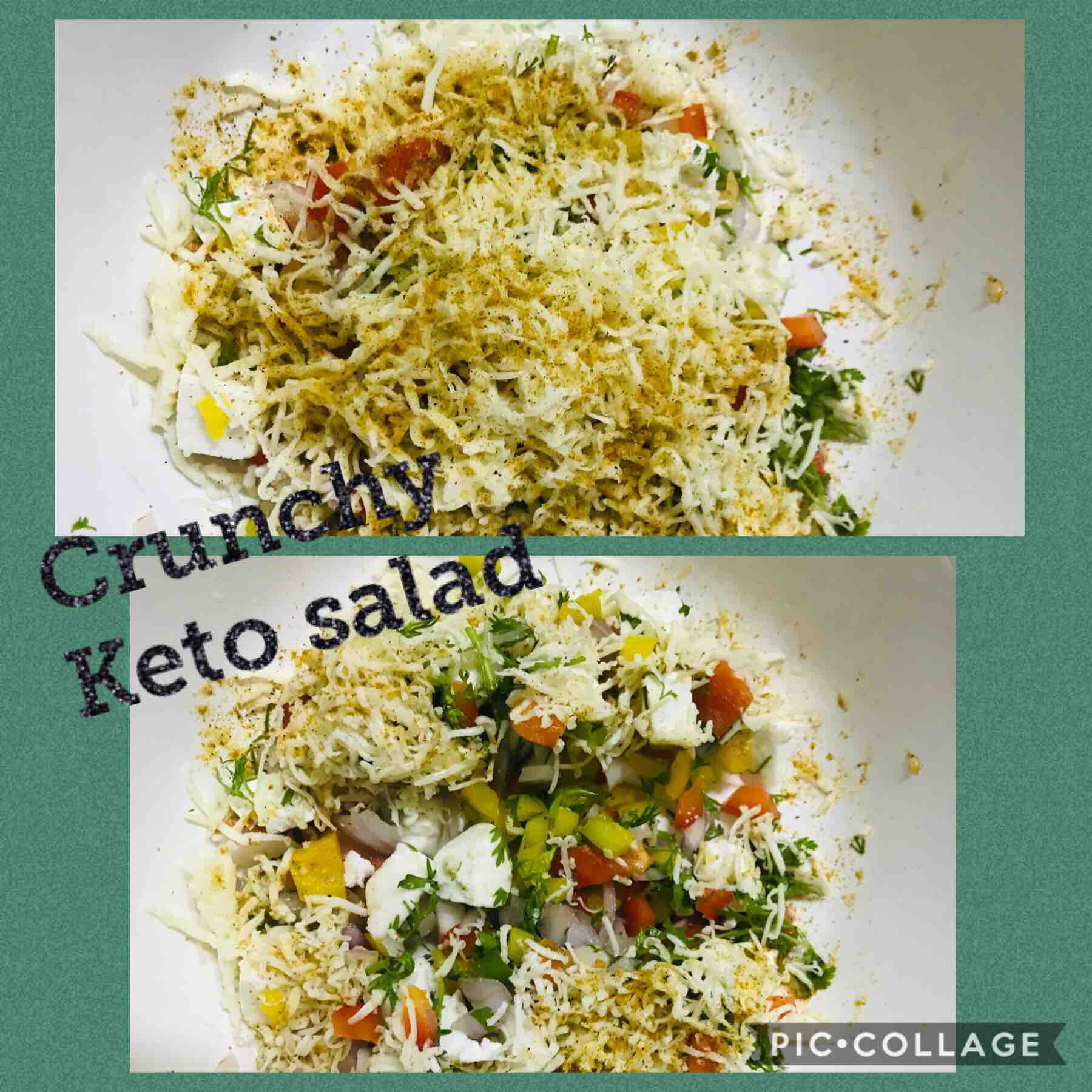 CRUNCHY KETO SALAD 🥗
