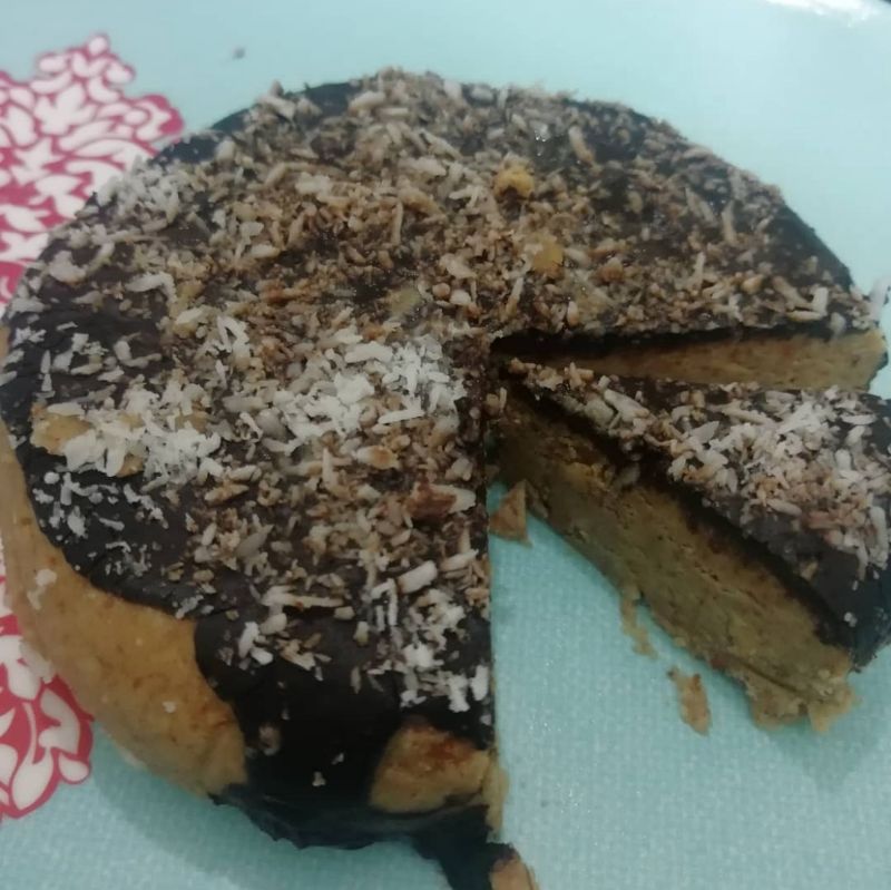 low carb almond flour pudding