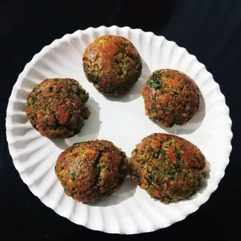 Soya Chunks and Cheese Tikkis