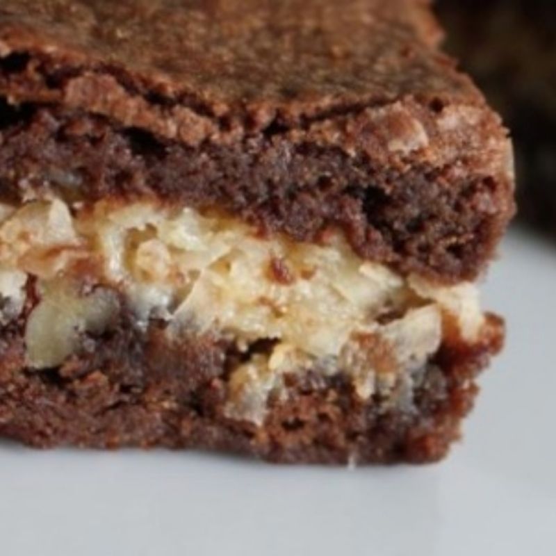 Coconut Macaroon Browines