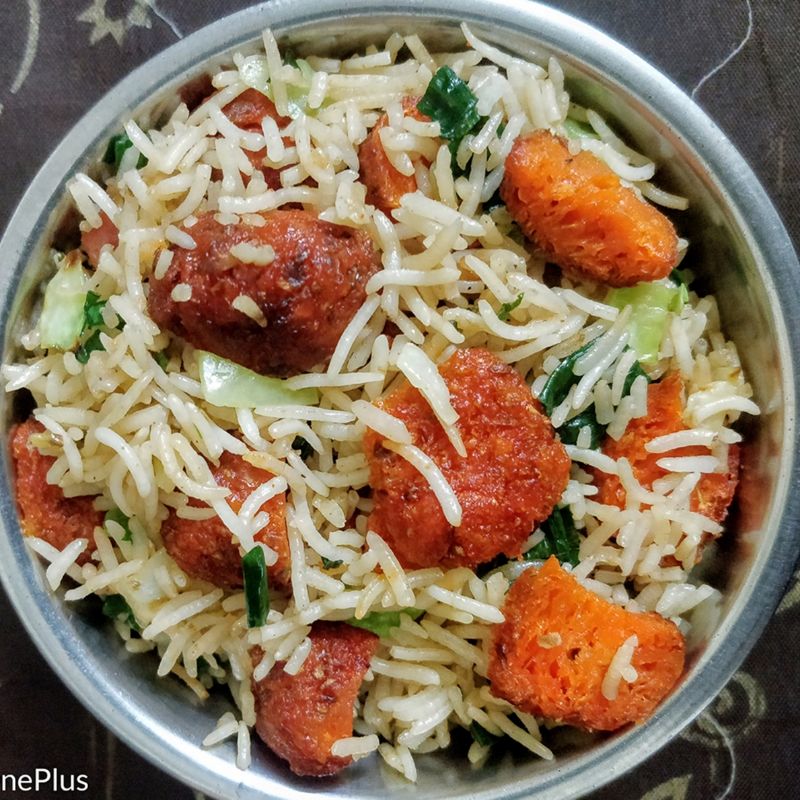 Paneer Machurian Fried Rice