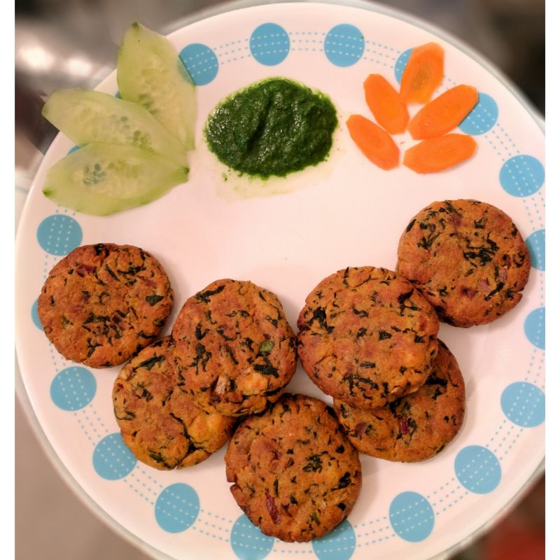 Aloo Paneer Tikki
