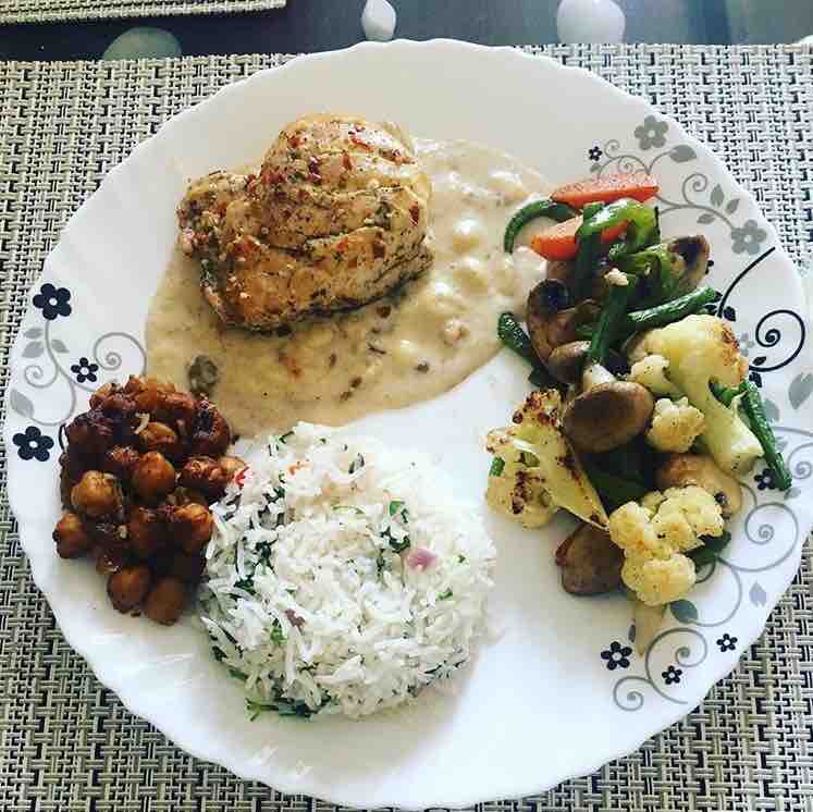 wholesome meal