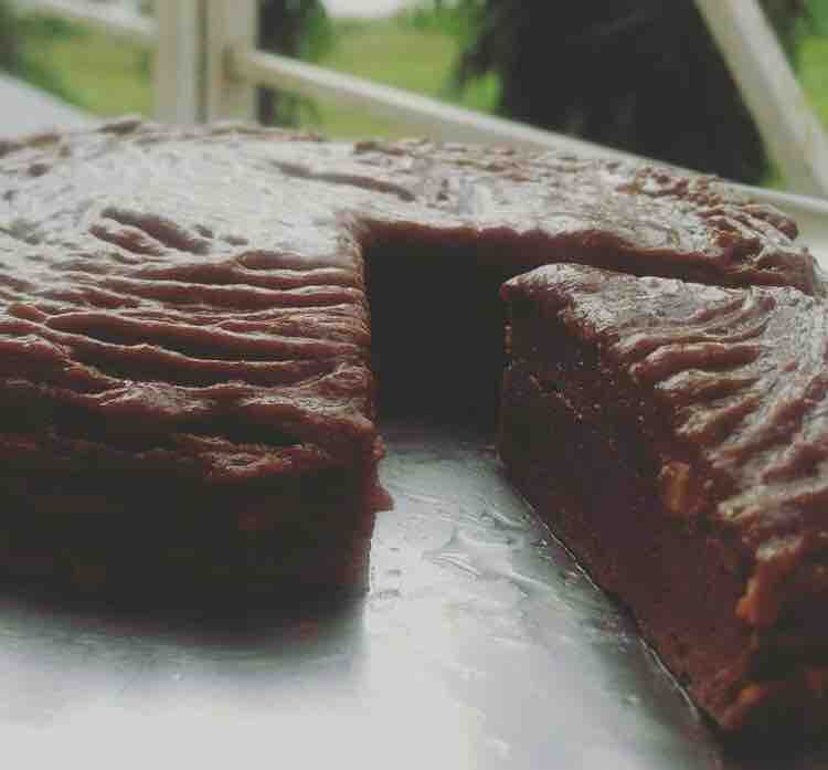 Eggless Whey Paneer Brownie
